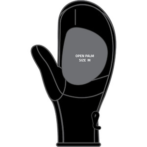 2024 Prolimit 3mm Open Palm Xtreme Wetsuit Mittens 00175 - Black